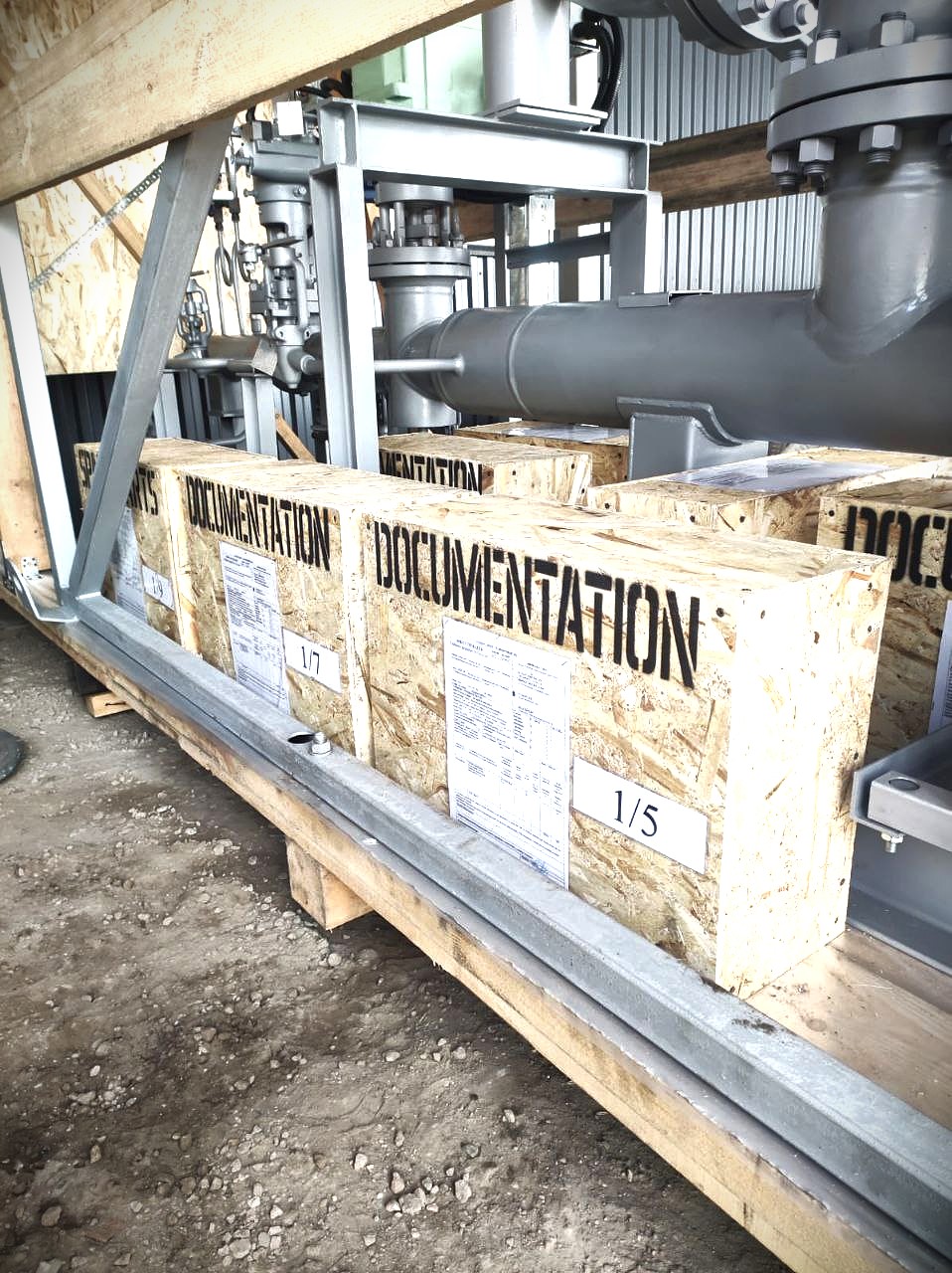 fully assembled PRDS pressure redusing unit 12t/h| photo