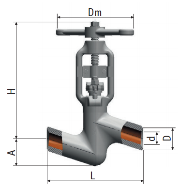 Regulating needle valves 1522-50-м | Picture 