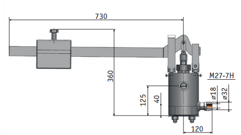 Pulse valve 112-25х1-0м Picture