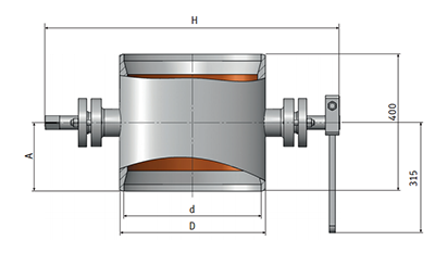 Butterfly valve 12с-1-1| picture