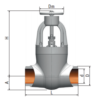 Gate valve on a high pressure 963-300-ги Picture