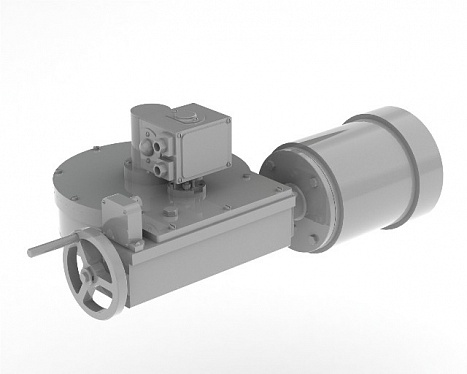 Built-in actuator амк-еа-iu-450 type B for pipeline valve| picture